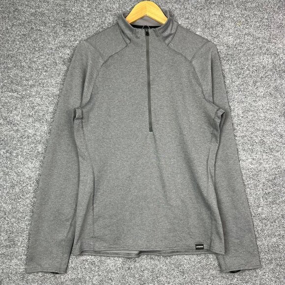 Patagonia Shirt‎ Mens M shirt Layer 1/4 Zip Lightweight Athletic - Picture 1 of 7